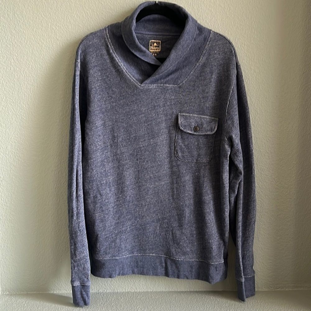 Surf Pendleton Shawl Collar Pullover Sweater